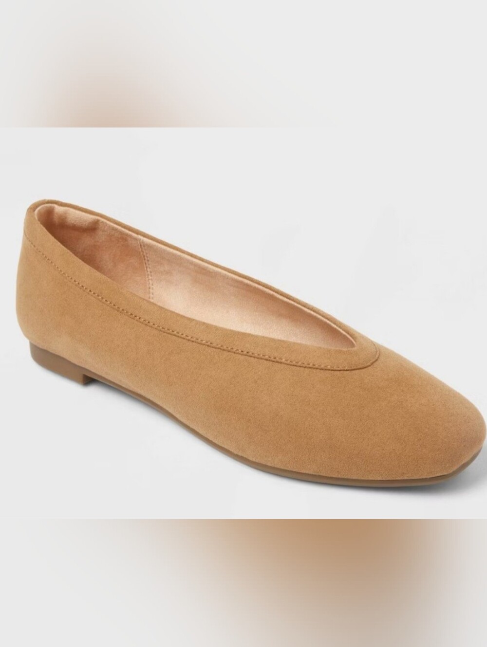 Women's Neve Shoes with Memory Foam - A New Day- Khaki Size 6 , 6.5, 8.5, 9 & 10